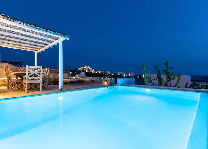 Villa Ocean Blue By Llb - In 6min Walking Kalafatis