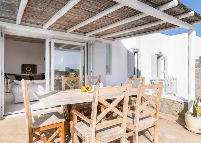 Villa Ocean Blue By Llb - In 6min Walking Kalafatis