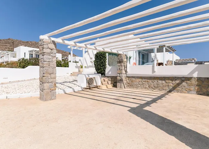 Ocean Blue By Llb - In 6min Walking Villa Kalafatis