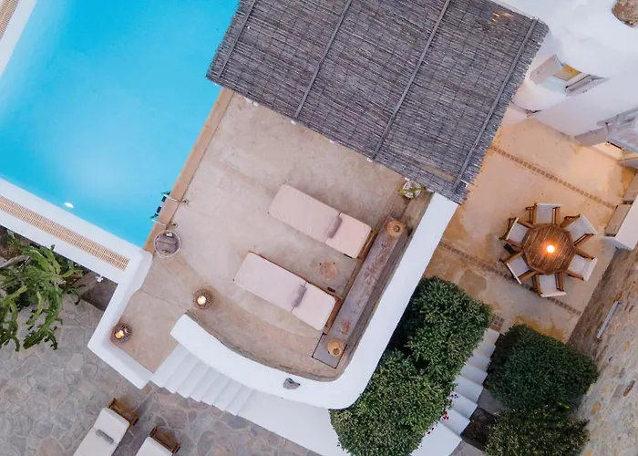 Villa Ocean Blue By Llb - In 6min Walking Kalafatis